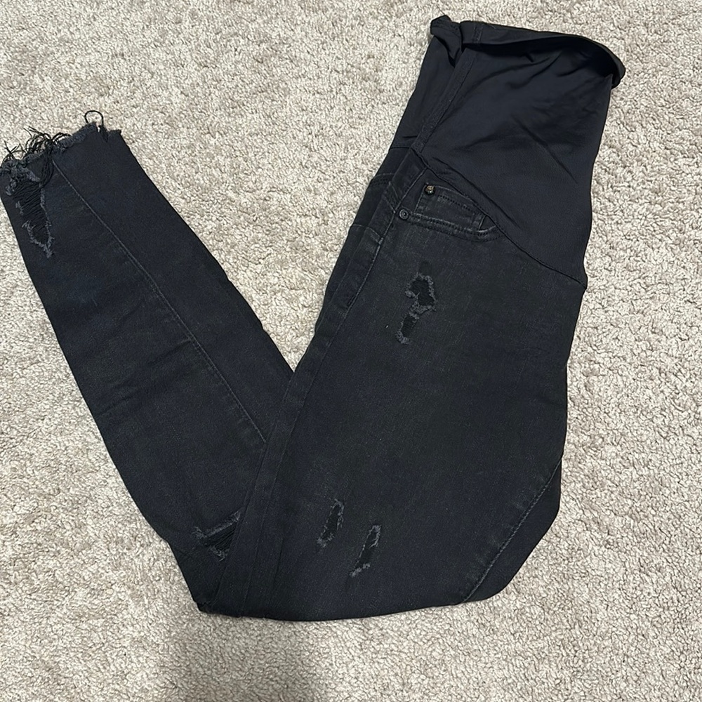 Pink Blush Maternity Jeans